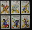 BELIZE 1988 - JUEGOS OLIMPICOS DE SEUL´88 - Yvert Nº 894/899 - Rasenhockey