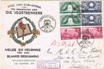 2201. Carta Certificada PRETORIA (South Africa) 1949. Monumento - Lettres & Documents