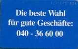 # GERMANY S40_92 Jendrusch & Partner 12 Gd 03.92  Tres Bon Etat - S-Reeksen : Loketten Met Reclame Van Derden