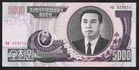 COREE DU NORD NLP 5000 WON DATED 2006 UNC. - Korea (Nord-)