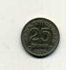 - MONNAIE INDONESIE . 25 RUP. 1971 - Indonesia