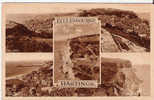 ROYAUME-UNI - ECCLESBOURNE - CPA - N°7633 - Old Town - From East Hill - Cliffs - Hastings