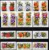 Wonderful Perfumed Roses Set Of 6 Stamps From Minisheets And Double - Rozen