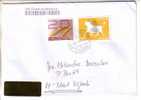 GOOD SWITZERLAND Postal Cover To ESTONIA 2010 - Good Stamped: Europa - Cartas & Documentos