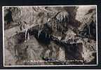 1950 Real Photo Postcard Kents Cavern With Stalactites Torquay Devon - Ref 535 - Torquay