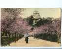 011539  -  JAPON  -  The N.Y.K. Line    S.S. " KITANO-MARU "  Himeji Castle Near Kobe In Cherry Blossoms - Kobe