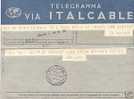 Palestine-Italy Interim Period / Minhelet Haam Telegram / Telegramma 1948 - Brieven En Documenten