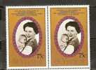 GRANADINES OF ST. VINCENT ANNIVERSARY QUEEN ELIZABETH II & VICTORIA PAIR -7 MNH - St.Vincent (1979-...)