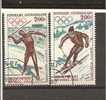 Centrafrica - Serie Completa Usata: Olimpiadi Di Grenoble 1968 - Hiver 1968: Grenoble