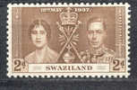 Swaziland 1937 - Michel 25 * - Swasiland (...-1967)