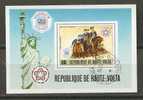 HAUTE VOLTA   1977 M-SHEET GRATUITOUS CANCEL MNH #5 - Altri & Non Classificati