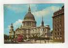 Cp, Angleterre, Londres, St-Paul's Cathedral, Voyagée - St. Paul's Cathedral