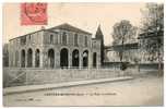 32 - Gers /  CASTERA Les BAINS  --  La Halle Et La Mairie - Castera