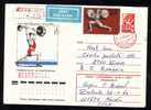 RUSSIA 1980 Olympic Games   Rare Registred Cover With Halterophile. - Gewichtheben