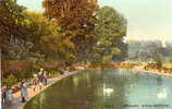 KING'S GARDENS - The Lake - C 1910s - Animated -TORQUAY - Devon - Torquay