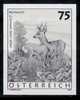 Black Print, Austria Sc2085 Wildlife, Hunting, Roe Deer, Chasse - Game