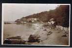 Early Real Photo Postcard Bathing Huts Babbacombe Bay Torquay Devon - Ref 536 - Torquay