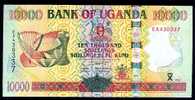 UGANDA : Banconota 10000 Scellini - P45b - 2005 - FDS - Uganda