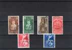 Italia Italy Italien Italie 1937 Colonie Estive Serie 6 Valori  Used - Marcophilie