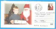 ROMANIA Postal Stationery Cover 2002. Christmas Santa Claus - Anno Nuovo