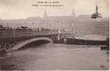 Crue De La Seine Paris Le Pont Des Saint Péres - Floods