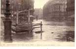 Inondations De Paris (Janvier 1910) Autour De La Gare Saint Lazare - Floods