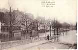 Crue De La Seine Paris Quai De Passy Le 30 Janvier 1910 Cpa Animée - Overstromingen