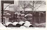 Paris Inondé (Janvier 1910) Entrepôt De Bercy Cpa Animée - Inondations