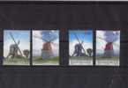 BELGIQUE : :2002:série 3091/2 +Timbres Portugal NSC.Emission Commune.MOULINS A VENT. - Windmills