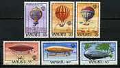 Vanuatu ** N° 676 à 681 - Bicent. Des 1ères Ascensions De L'homme Dans L'atmosphère - Vanuatu (1980-...)