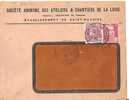 Ny&t  716+679   Lettre    ST NAZAIRE      Le 28 MARS 1947 - Cartas & Documentos