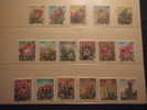 RSA-AFRICA DEL SUD-1977 FIORI DIVERSI 17v.-NUOVI(++)-TEMATICHE - Unused Stamps