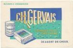 Buvard Ch Gervais Fromages Frais - Produits Laitiers