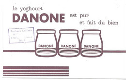 Buvard Danone Le Yoghourt - Leche