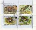 WWF-Set 78 Bulgaria 3741/4 O, 4FDC+ 4MKt. 19€ Vleermuizen And Documentation - Bats