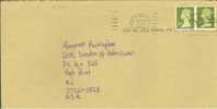 1994 ENVELOPPE IPSWICH TO USA  SEE BOX CANC - Ohne Zuordnung