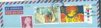 1999 ENVELOPPE SUSSEX COAST TO USA SEE BOX CANC - STAMPS CHRISTMAS - Unclassified