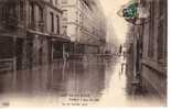 Crue De La Seine Paris Rue De Lille Le 30 Janvier 1910 - Inondations