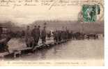 Inondations De Paris (Janvier 1910) Construction D'une Passerelle - Floods