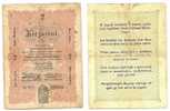 ASSIGNAT - 1848. - 2 Ft - Hungary