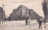 SEINE SAINT DENIS.SAINT OUEN.RUE MONTMARTRE ET AVENUE DES BATIGNOLLES....cp Un Peu Abimee - Saint Ouen