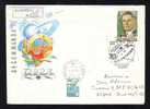 Space Mission Rocket Intercosmos ,registred Cover FDC,1983 , From Russia,sent To Romania! - FDC