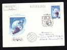 Space Mission Rocket Cosmos ,registred Cover FDC,1987 , From Russia,sent To Romania! - FDC