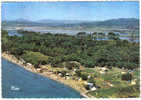 Carte Postale 83. La Londe   Le Terrain De Camping  Le Pansart  Vue D'avion Trés Beau Plan - La Londe Les Maures