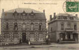 MARCILLAT PLACE DE LA MAIRIE  COTE NORD  1913 ANIMEE - Other & Unclassified