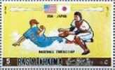 RAS AL KHAIMA - 1972 - BASEBALL USA - GIAPPONE - Da BF MI BL 128 ** - Ras Al-Khaimah