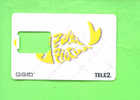 LATVIA - SIM Frame Phonecard/Fish - Latvia