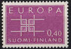 Finlandia 1963 Europa 1 Vl  Nuovi Serie Completa - 1963