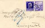 1943 LETTERA CON ANNULLO OSTIGLIA MANTOVA - Kriegspropaganda