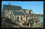 PHOTO POSTCARD FISHERMAN SHACK MAINE USA CARTE POSTALE BANGOR STAMPED - Otros & Sin Clasificación